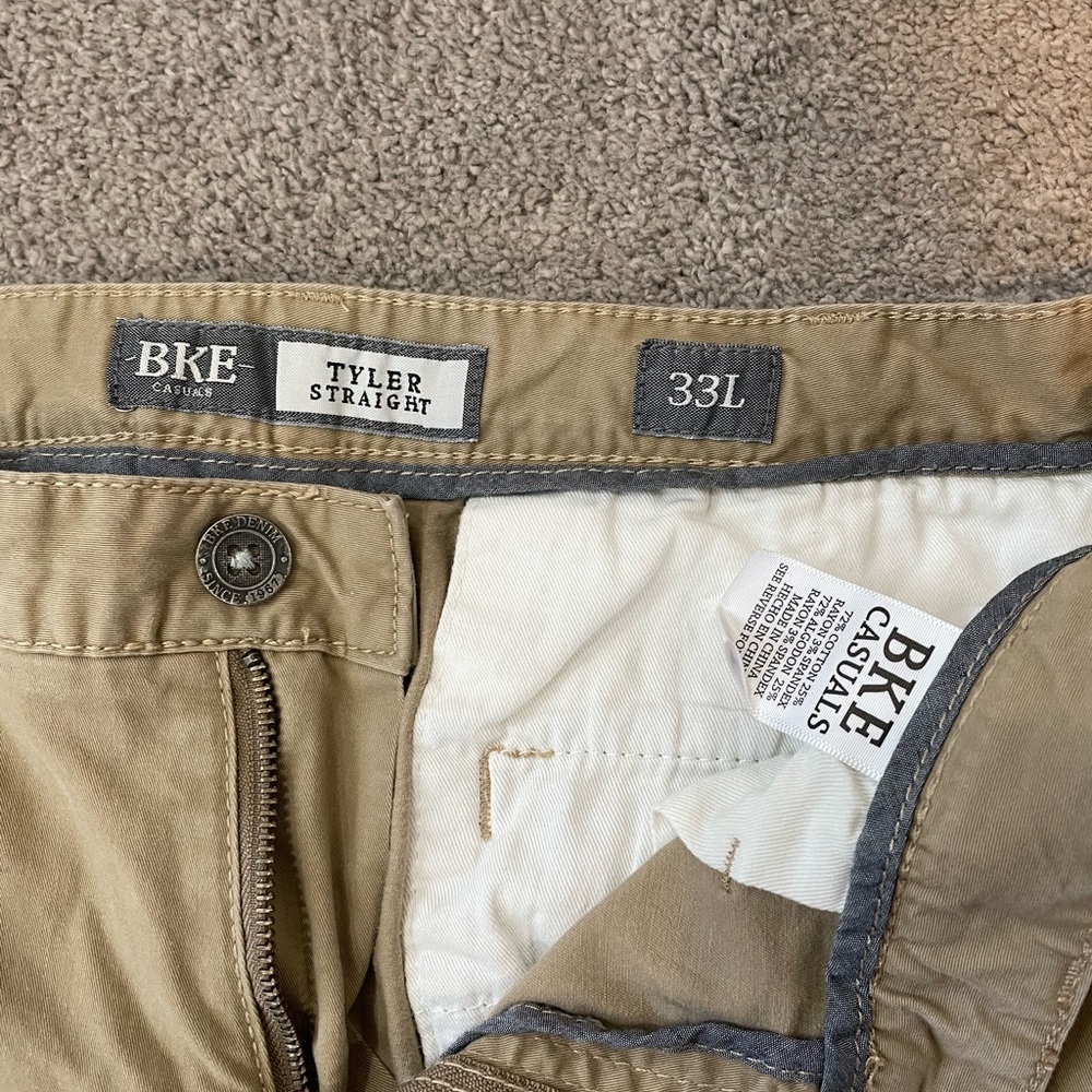 2 pair of BKE from The Buckle Khaki pants